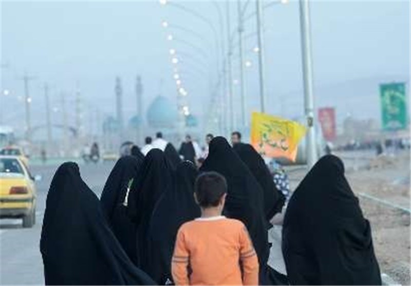 برگزاری پیاده‌روی فرهنگی بانوان در شهرستان جهرم