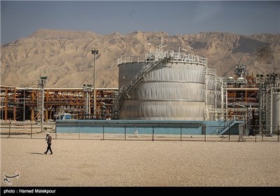 South Pars Gas Facilities in Southern Iran