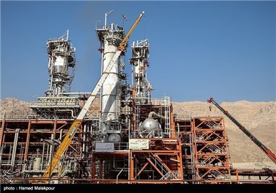 South Pars Gas Facilities in Southern Iran
