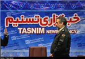 حضور عباسعلی محمدیان رئیس پلیس آگاهی تهران در خبرگزاری تسنیم