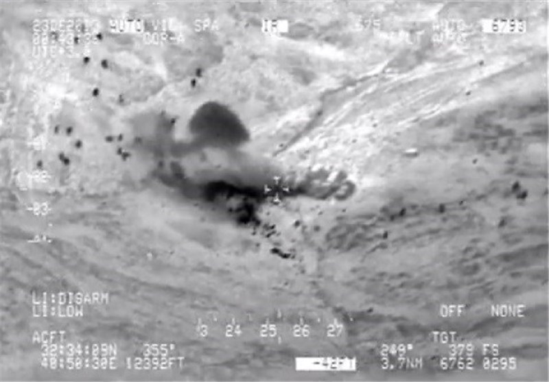 انتشار اولین تصاویر از عملیات نیروی هوایی عراق در الانبار + فیلم