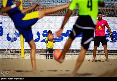 دیدار تیم فوتبال ساحلی دریانوردان بوشهر و گلسا پوش یزد‎