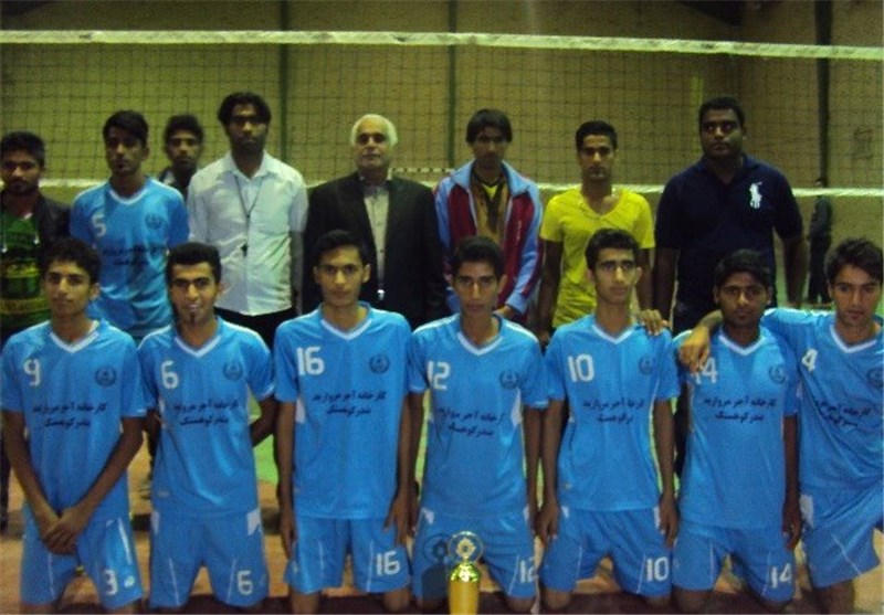 تیم شهید علیدادی قهرمان والیبال امیدهای سیریک شد