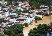 باران های سیل آسا در برزیل 20 کشته بر جای گذاشت