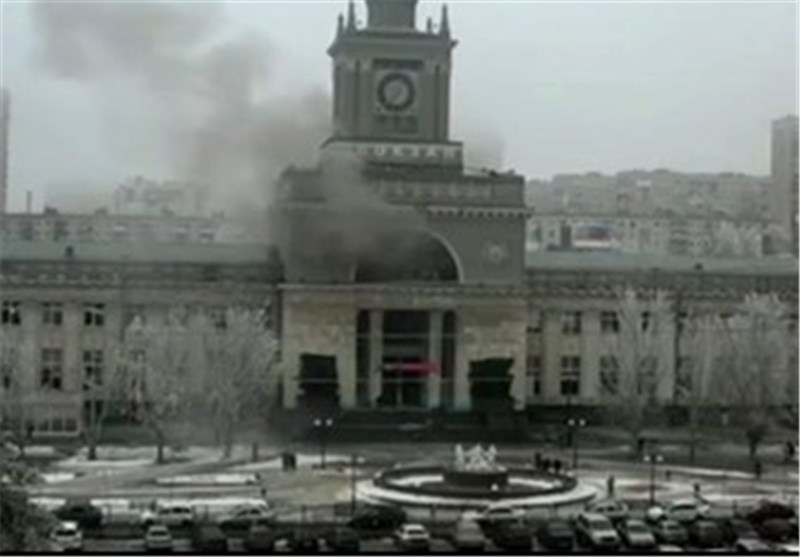 انفجار در ایستگاه راه آهن ولگا گراد روسیه +فیلم