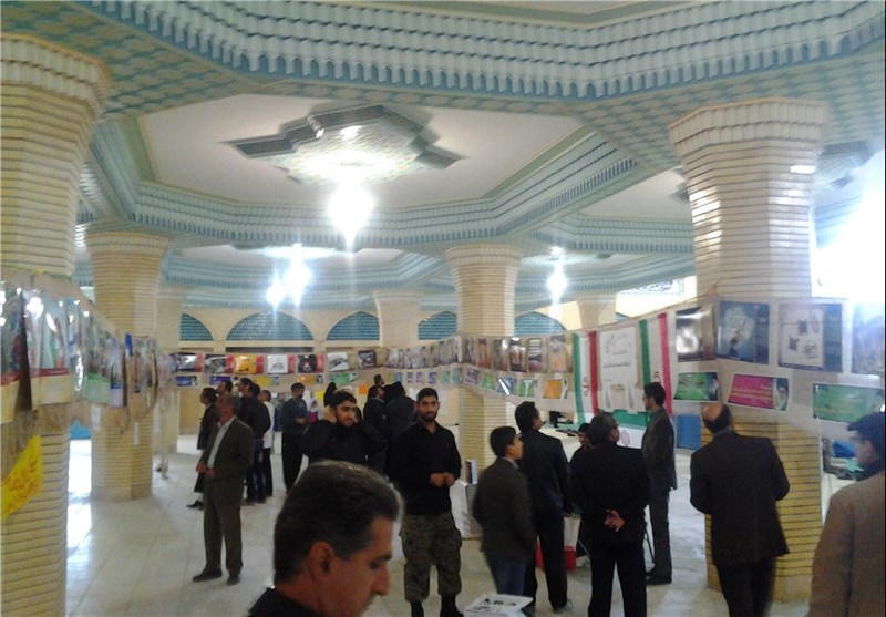 برگزاری نمایشگاه دهه فجر با موضوع انقلاب اسلامی در شیروان