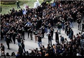 عزاداری شهادت امام رضا (ع) در جوار بارگاه آن حضرت