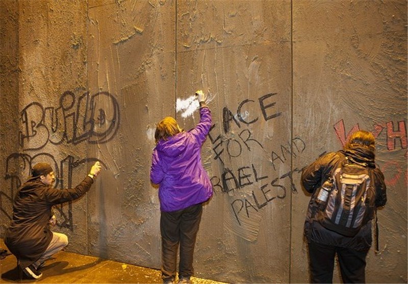 «بیت‌لحم آزاد»؛ واکنش اعتراضی مسیحیان به دیوارحائل رژیم صهیونیستی+عکس