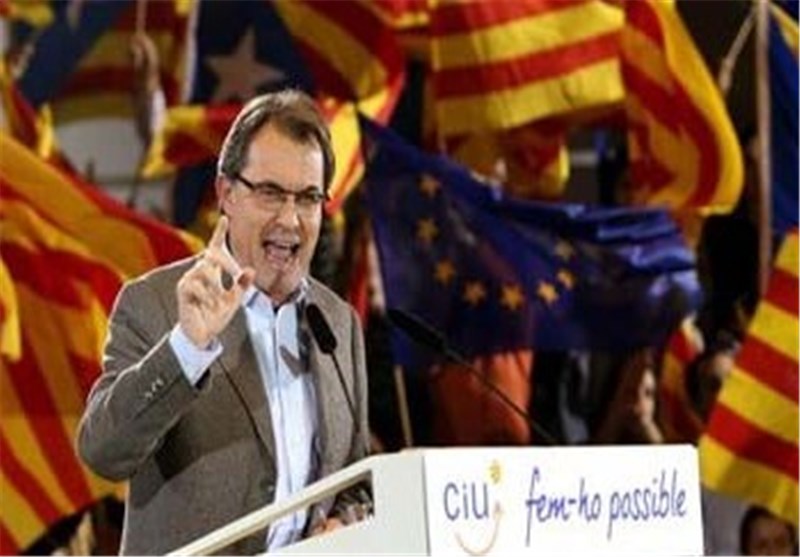 کاتالونیا خواستار حمایت اتحادیه اروپا در جدایی از اسپانیا شد
