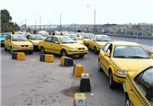 تجمع رانندگان تاکسی نسبت به نحوه اجرای طرح ترافیک در شیراز