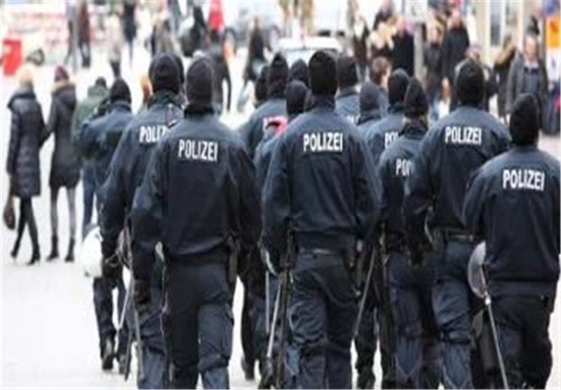 عملیات ویژه پلیس هامبورگ در بخش های مختلف این شهر