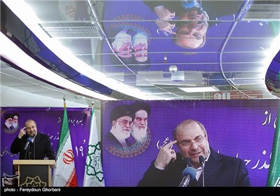 سخنرانی محمدباقر قالیباف شهردار تهران در مراسم افتتاح زیرگذر عابر پیاده چهارراه ولیعصر(عج)