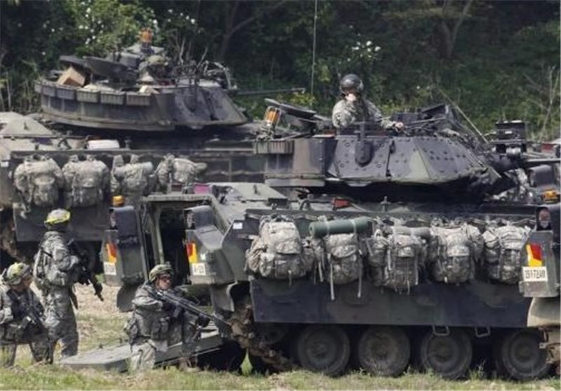آمریکا نیرو و تجهیزات نظامی بیشتری به کره جنوبی ارسال می کند