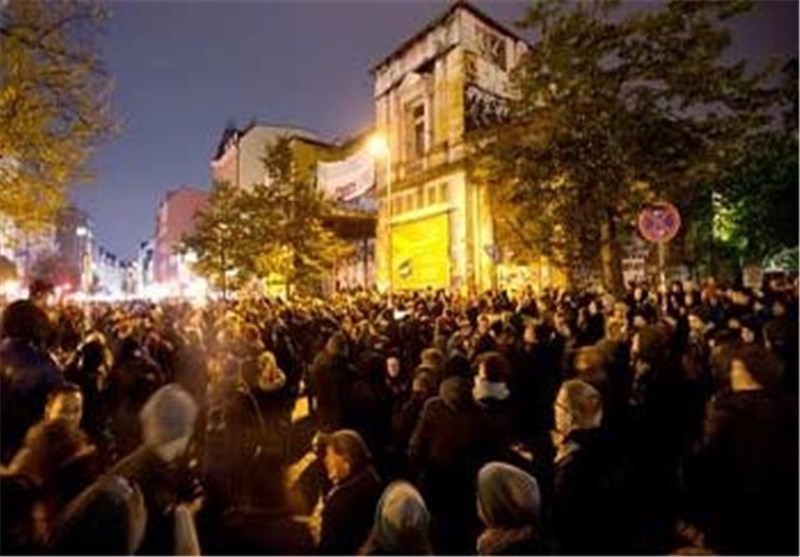 اعتراض صدها هامبورگی به تاسیس مناطق خطر توسط پلیس