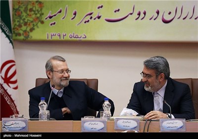 علی لاریجانی رئیس مجلس در اولین گردهمایی استانداران دولت یازدهم