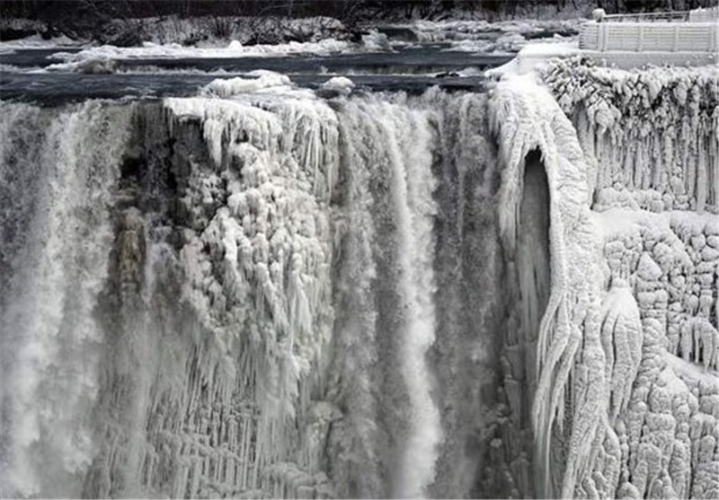 سرما خوردگی سریعترین آبشار دنیا+عکس