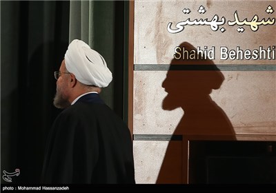 حجت الاسلام حسن روحانی رئیس جمهور در نوزدهمین جشنواره تحقیقاتی علوم پزشکی رازی