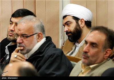 دیدار شهردار و اعضای شورای اسلامی شهر تهران با رهبر معظم انقلاب