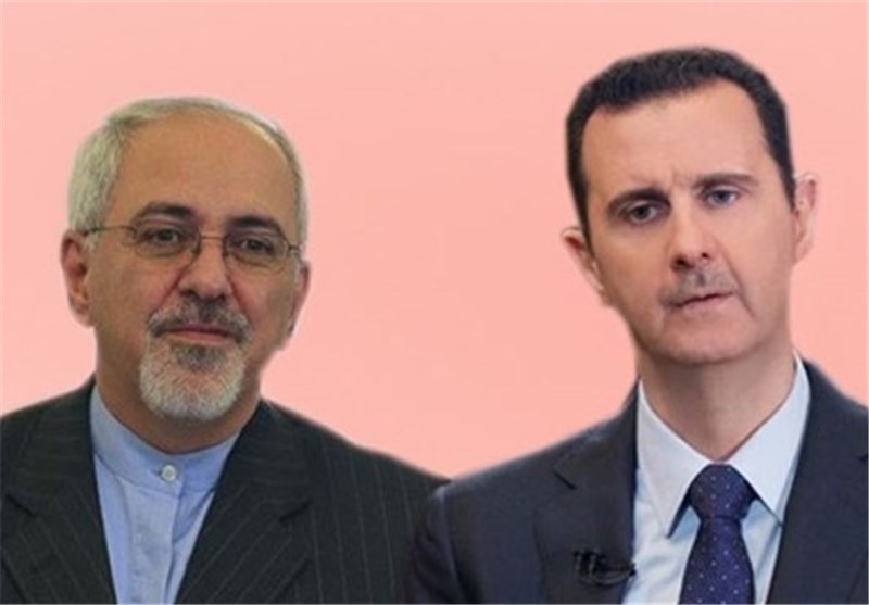 تاکید ظریف بر حمایت ایران از تلاش‌های سوریه برای مبارزه با تروریسم