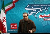 حسین انتظامی معاون مطبوعاتی وزارت فرهنگ و ارشاد اسلامی در خبرگزاری تسنیم