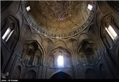 آغاز مرمت بام مسجد جامع اصفهان/ قسمت غربی مسجد ساماندهی می‌شود