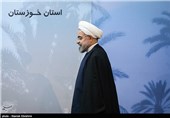 حجت الاسلام حسن روحانی رئیس جمهور در دیدار با سران عشایر و قبایل عرب استان خوزستان