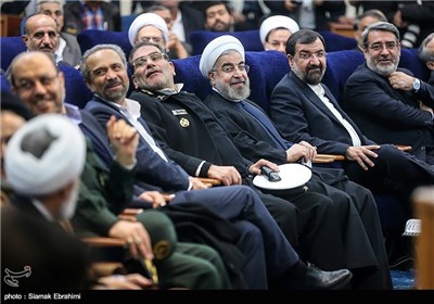 دیدار حجت الاسلام حسن روحانی رئیس‌جمهور با سران عشایر و قبایل عرب استان خوزستان