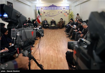 نشست خبری حجت الاسلام روحانی رئیس جمهور در سفر به استان خوزستان