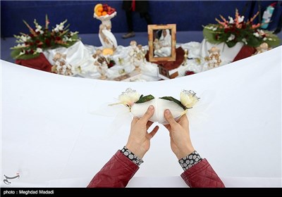 جشن عقد 60 زوج برفراز برج میلاد تهران