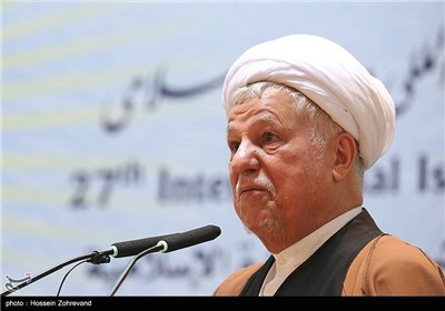 سخنرانی آیت الله هاشمی رفسنجانی رئیس مجمع تشخیص مصلحت در مراسم اختتامیه بیست و هفتمین کنفرانس وحدت اسلامی