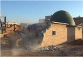 داعش تخریب کلیه اماکن مقدس در شهر &quot;رقه&quot; را آغاز کرد