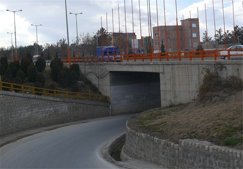 افتتاح قسمت خروجی پل غیر همسطح شهر قدس در دهه فجر