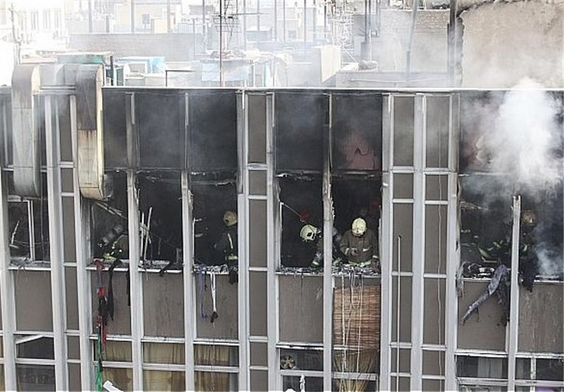 بازداشت 2 نفر در جریان رسیدگی به پرونده آتش‌سوزی در خیابان جمهوری