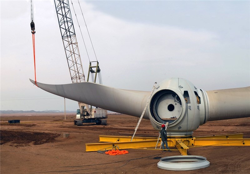 اعلام آمادگی یک شرکت چینی برای احداث خط تولید توربین های بادی در ایران