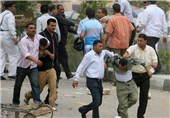 شلیک هوایی پلیس مصر برای متفرق کردن معترضان در قاهره