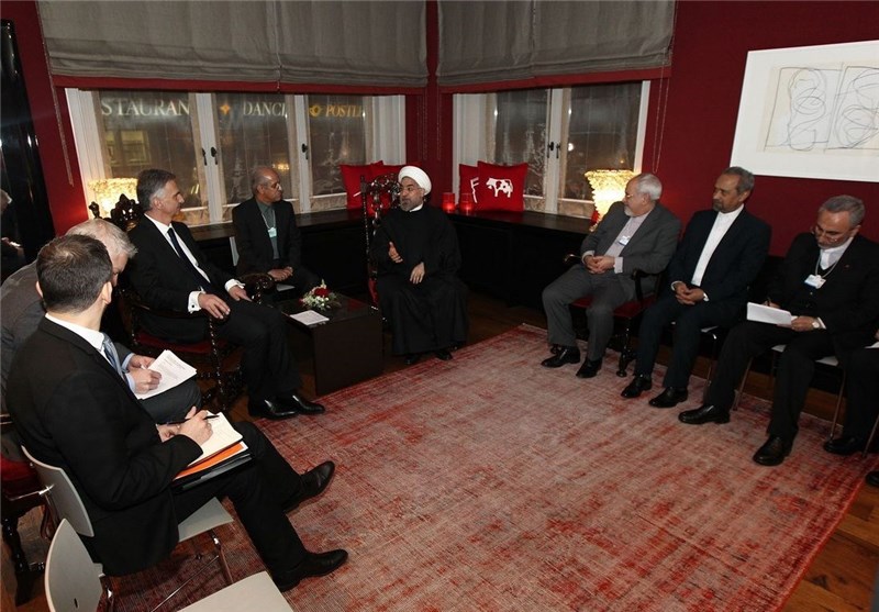 Iranian, Swiss Presidents Meet in Davos, Discuss Syria Crisis