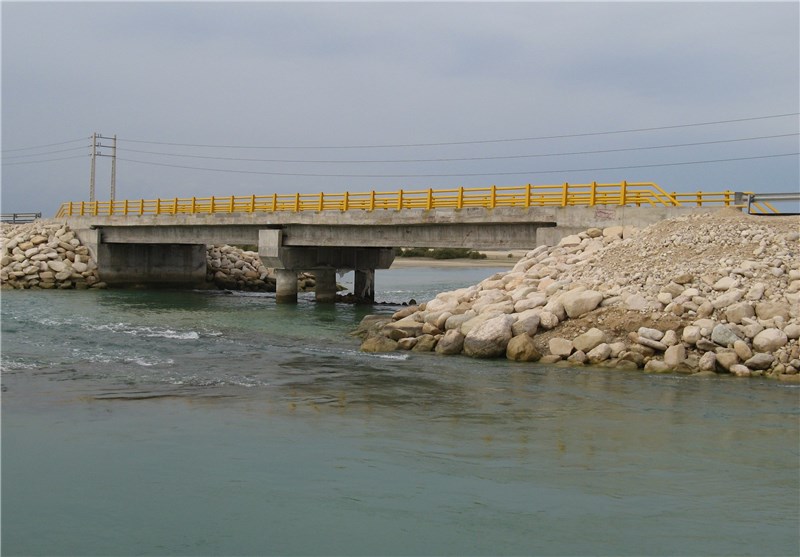 بهره‌برداری از پل نایبند در شهرستان عسلویه