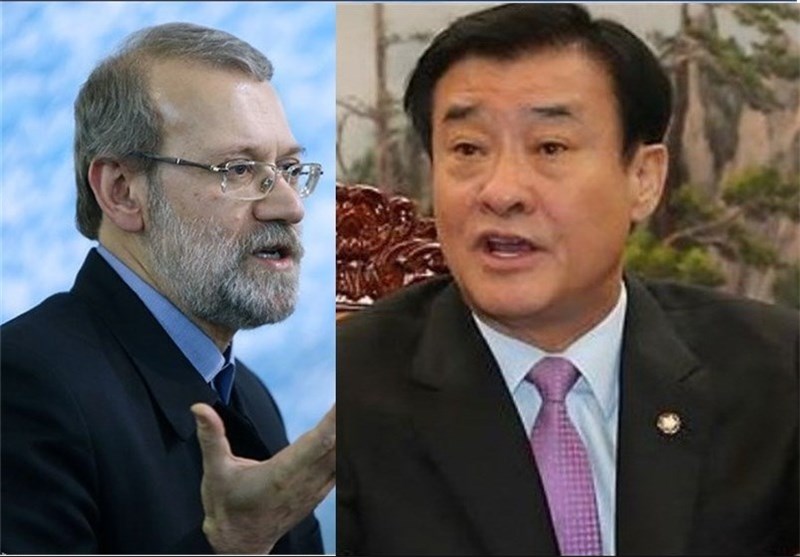 Iranian, S. Korean Speakers Discuss Expansion of Parliamentary Ties