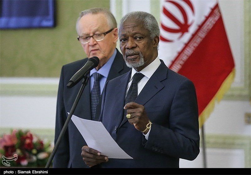 Annan Commended for Cooperation with Iran during UN Tenure