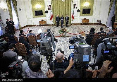 Former UN Chief Annan Holds News Conference at Iran’s Foreign Ministry