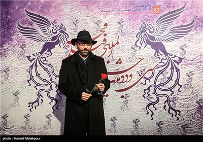 حبیب رضایی در مراسم افتتاحیه سی و دومین جشنواره بین المللی فیلم فجر