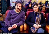 ترانه علیدوستی بازیگر و پیمان قاسم خانی نویسنده و بازیگر در نشست خبری فیلم سینمایی زندگی مشترک آقای محمودی و بانو