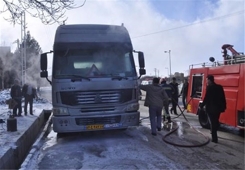 سوختن 3 خودرو در بجنورد