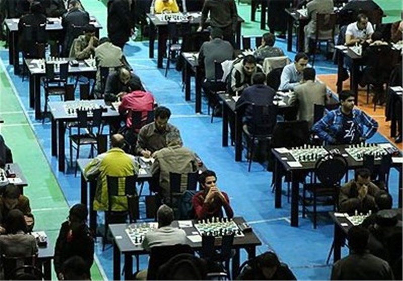توقف ایران در ششمین دور رقابت‌های شطرنج آسیا در تبریز