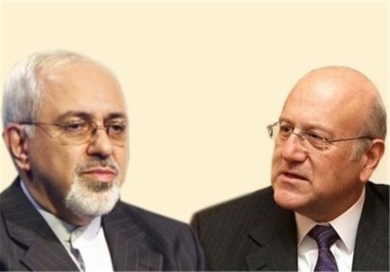 Zarif Renews Iran&apos;s Determination to Expand Ties with Lebanon