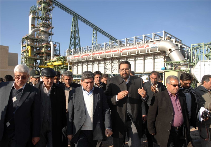 پیشرفت 52 درصدی مجتمع فولاد قاین درخراسان جنوبی