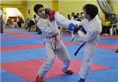 مسابقات کاراته شمال غرب کشور در میاندوآب پایان یافت