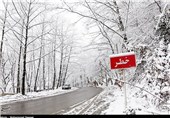 برف و تگرگ استان قزوین را فرامی‌گیرد
