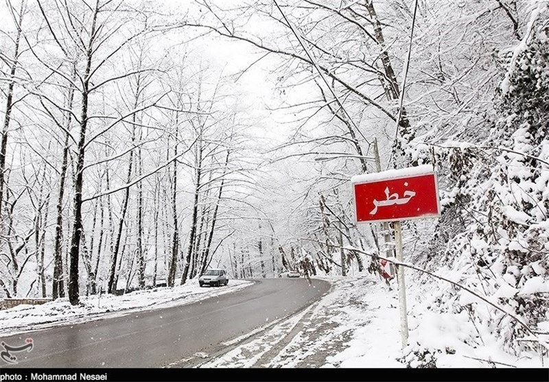برف و تگرگ استان قزوین را فرامی‌گیرد