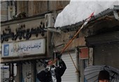خسارت برف به 950 واحد مسکونی نوشهر
